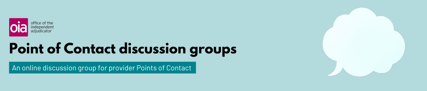 Points of Contact discussion groups image